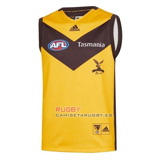 Camiseta Hawthorn Hawks AFL 2019 Amarillo